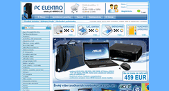 Desktop Screenshot of pc-elektro.sk